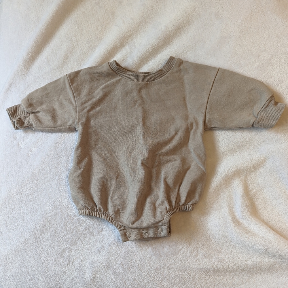 Romp oversized bubble sweater 0-3mo